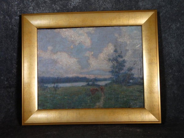 Charles Franklin Chamberlain (1871-1947) circa 1910s - Oil on Board P2849