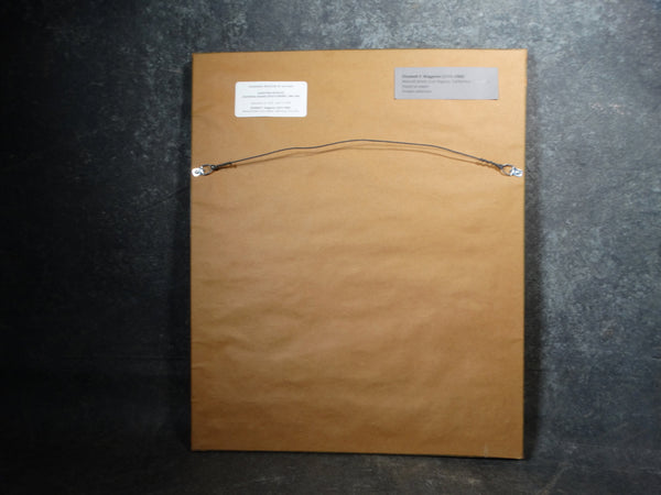 Elizabeth Waggoner (1874-1966) Moonlit Street (Los Angeles) Pastel on Paper P2855