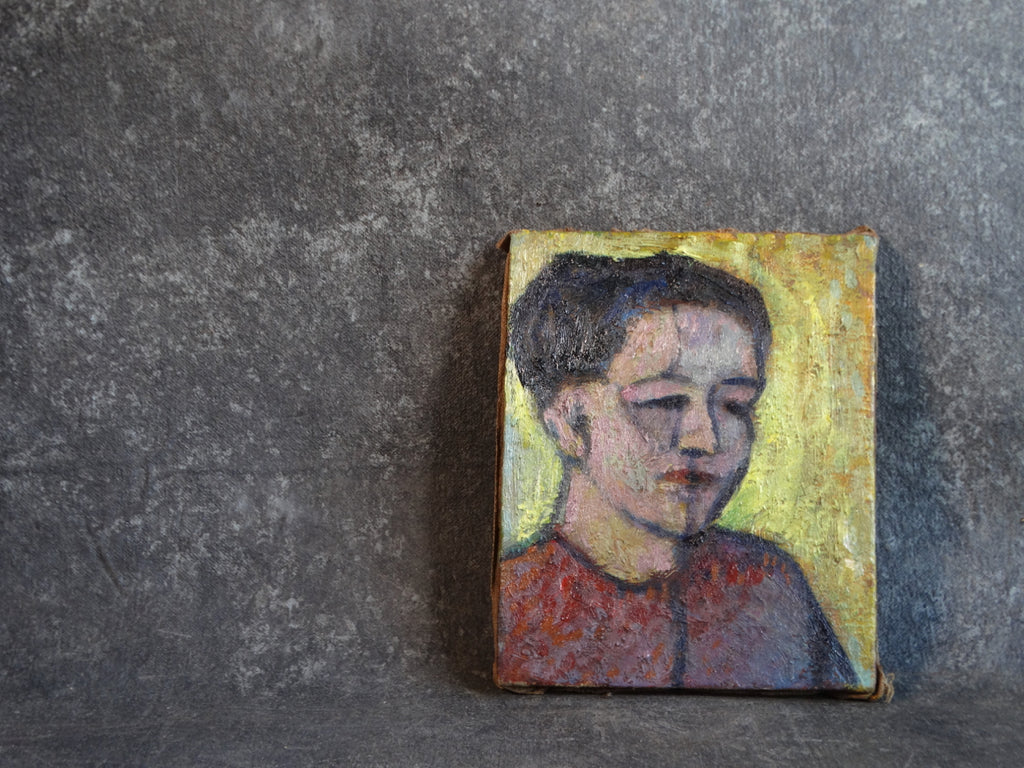 Marie Cofalka - Portrait of a Woman - Oil on Canvas P2860