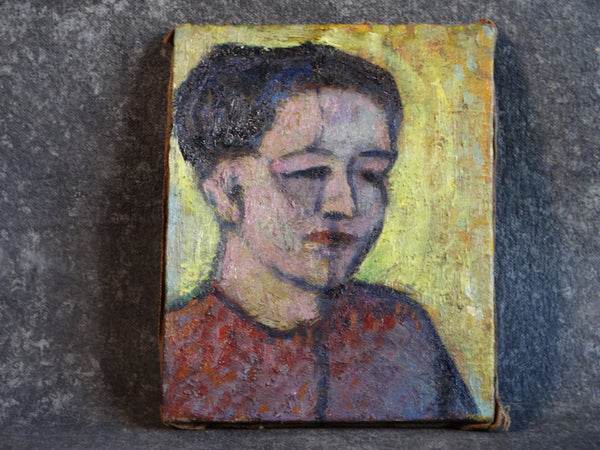 Marie Cofalka - Portrait of a Woman - Oil on Canvas P2860