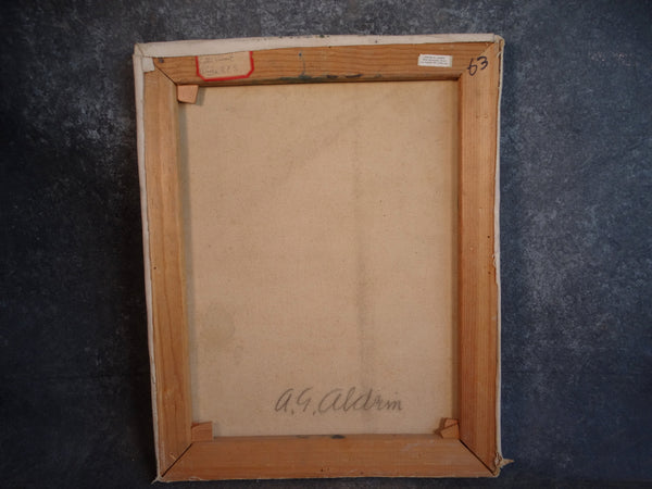 Anders Aldrin- Portrait of a Young Man, Pete Vincent -  Oil on Canvas P2866