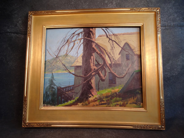 Sam Hyde Harris - Oil on Board - Signed and titled by the artist: Knarled (sic) Veteran P2914