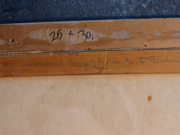 Anna Katharine Skeele 1896-1963) Portrait of a Young Woman c 1950s P2918