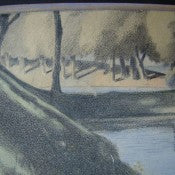 Conrad Buff Pencil & Watercolor on Paper P292