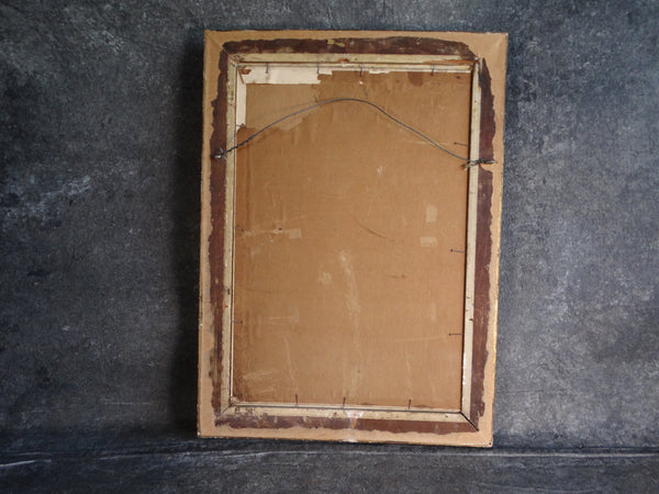 Standing Male Nude  - Oil on Board - Signed Patton c 1950s P2936