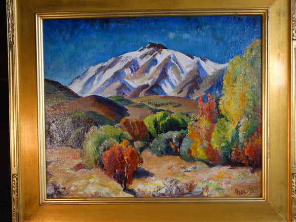 Ejnar Hansen - High Sierra Oil on Board circa 1936 P2974