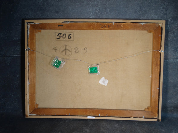 Werner Drewes - Forest - circa 1948-49 Oil on Canvas P2976