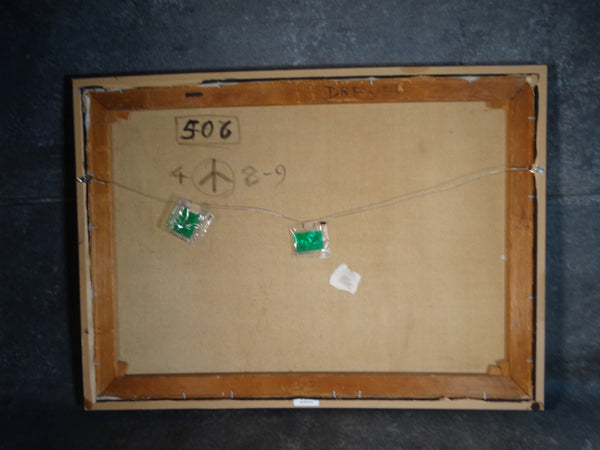 Werner Drewes - Forest - circa 1948-49 Oil on Canvas P2976