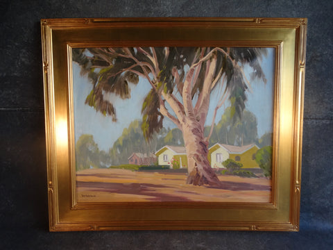 Sam Hyde Harris - Carlsbad - Oil on Board P2994