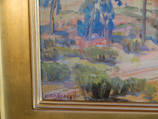 Marie Boening Kendall  - California Mountain View Oil on Canvas P2995