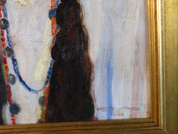 Dorothy Bernays Stauher - Portrait of a young Woman in Native American Dress 1933 P3005