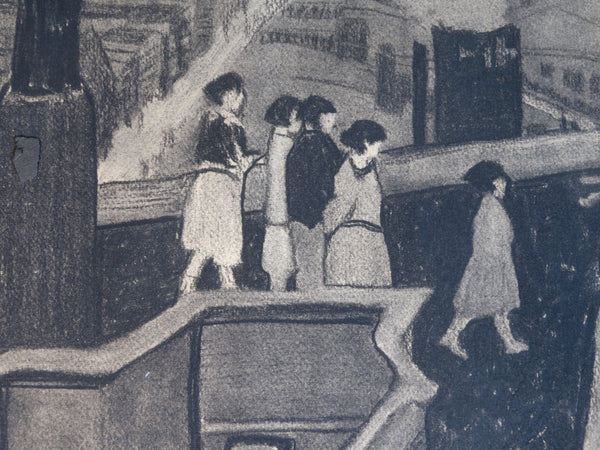 Annita Delano - Girls on a New York Tenement Roof 1922 P3041