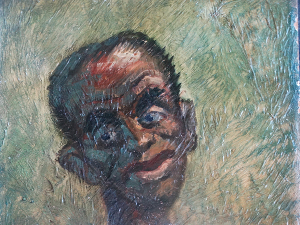 Edgar O Kiechle (1911-1960) - Portrait of a Man with a Red Tie  1945- P3076
