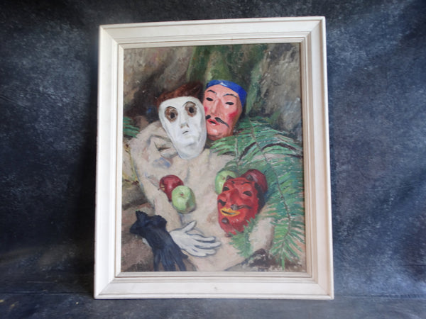 Lee Randolph (1880-1956) - Still Life with Masks and Gloves circa 1920s P3078