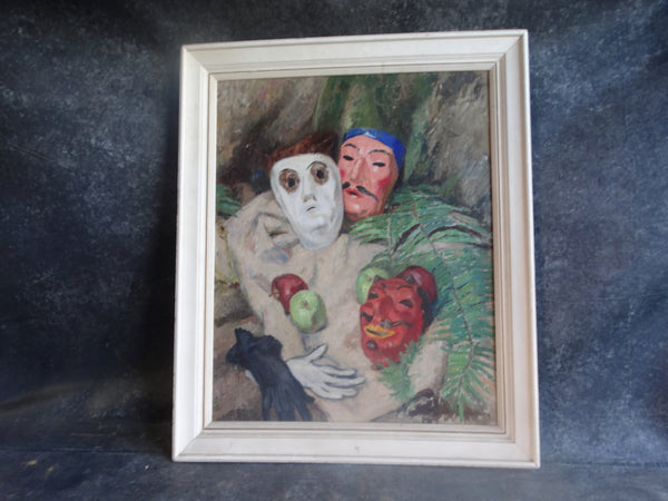 Lee Randolph (1880-1956) - Still Life with Masks and Gloves circa 1920s P3078