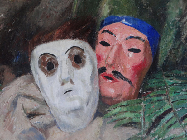 Lee Randolph (1880-1956) - Still Life with Masks and Gloves circa 1920s P3078