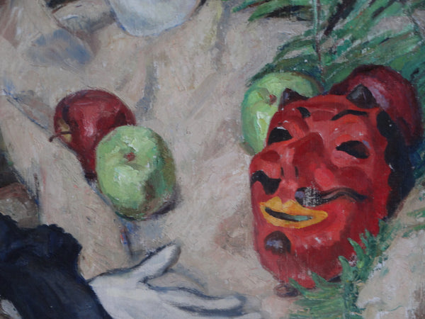 Lee Randolph (1880-1956) - Still Life with Masks and Gloves circa 1920s P3078