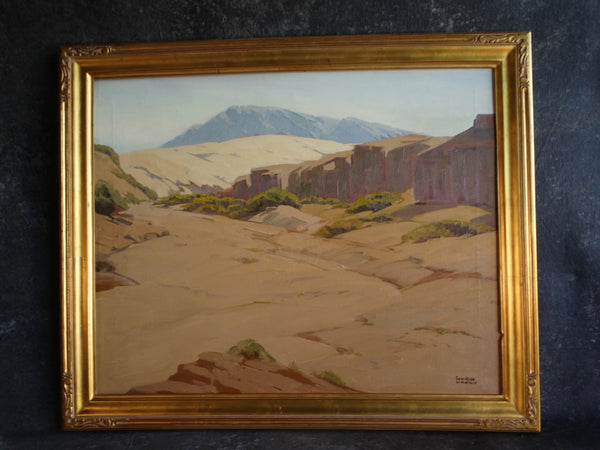 Sam Hyde Harris Desert Landscape Oil on Canvas P3094