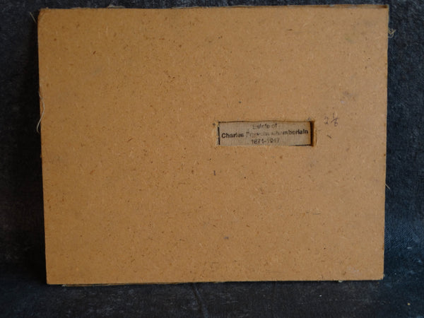 Charles Chamberlain (1871-1947) - The Old Factory By The River - Oil on Board P3100