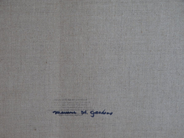 Sam Hyde Harris - Boat Moored In A Lagoon - Oil on Canvas P3106