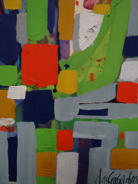 Jae Carmichael 1925-2005 Abstract figure