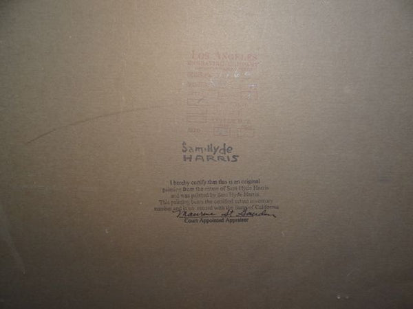 Sam Hyde Harris Advertising Mock-up Original Art “The Rainbow’s End”