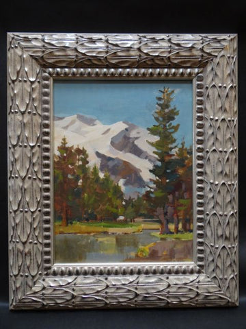 Robert M. Harris Oil on Board “High Sierras”