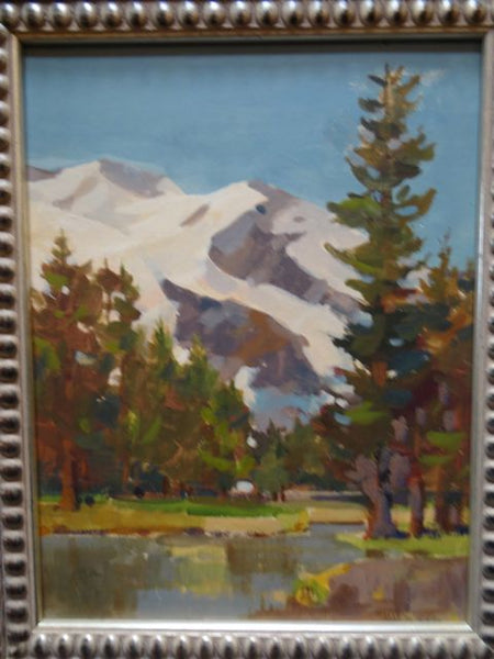 Robert M. Harris Oil on Board “High Sierras”