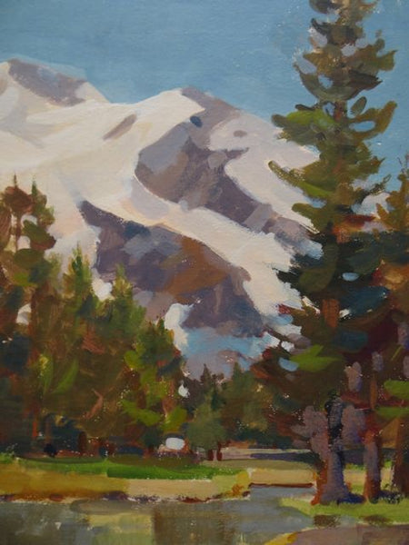 Robert M. Harris Oil on Board “High Sierras”