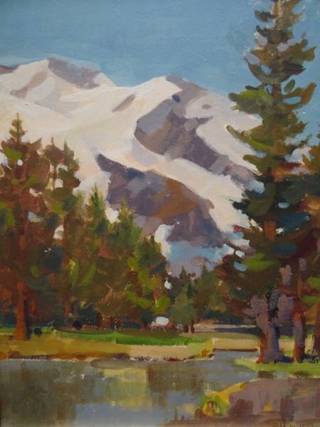 Robert M. Harris Oil on Board “High Sierras”
