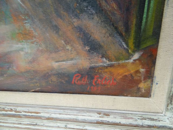 Ruth Erlich Strip Mining Oil on Canvas “Jason’s Fleece” 1959