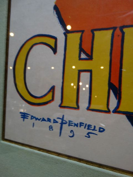 Edward Penfield Harper’s Magazine Lithographic Poster Xmas 1895