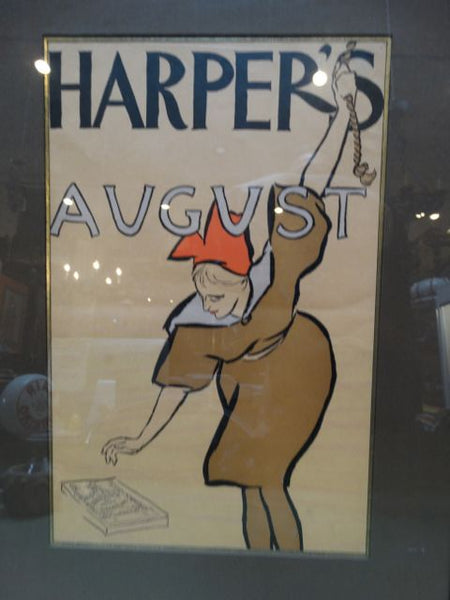 Edward Penfield Harper’s Magazine Poster August 1895