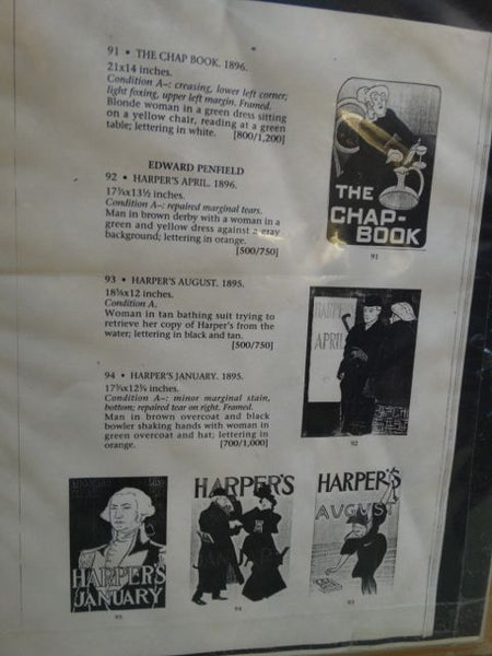 Edward Penfield Harper’s Magazine Poster August 1895