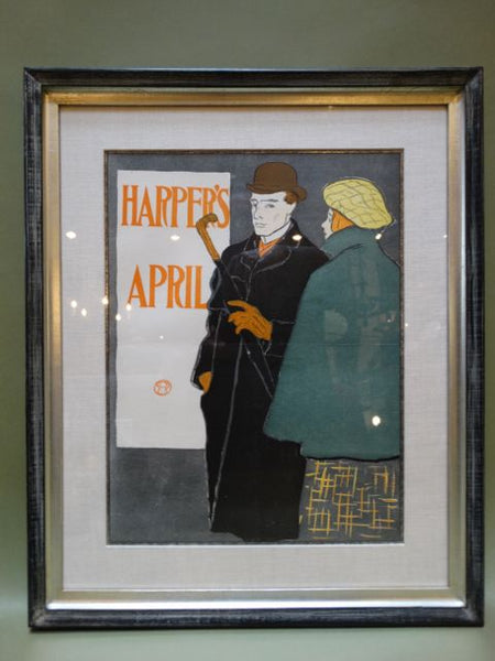 Edward Penfield Harper’s Magazine April 1895 Poster