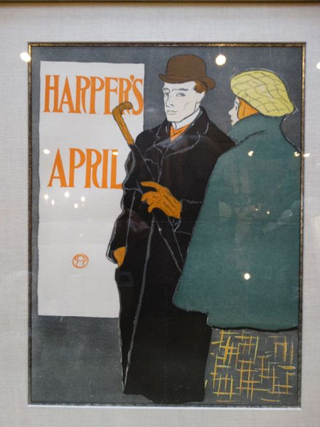 Edward Penfield Harper’s Magazine April 1895 Poster