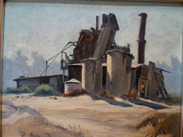 Carl Schmidt (1885-1969) Industrial Scene