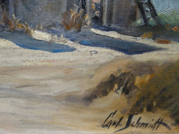 Carl Schmidt (1885-1969) Industrial Scene