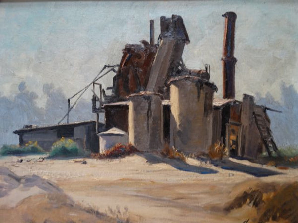 Carl Schmidt (1885-1969) Industrial Scene