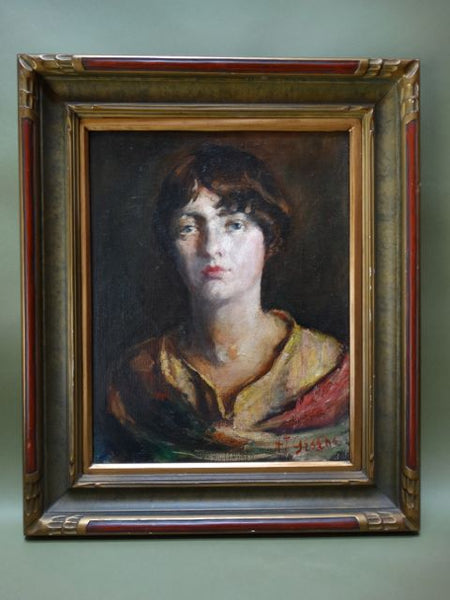 A.J. Greene - Portrait of a Young Girl  P1321