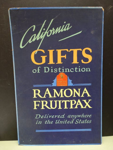 Sam Hyde Harris Ramona Store display sign