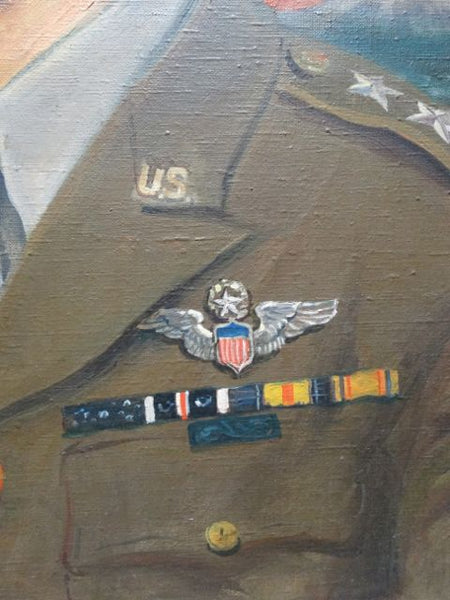 Ejnar Hansen Portrait of General James H. Doolittle (1940s) Oil on Canvas