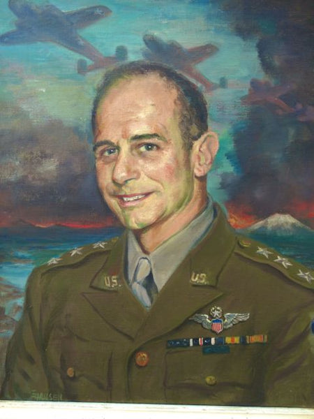 Ejnar Hansen Portrait of General James H. Doolittle (1940s) Oil on Canvas