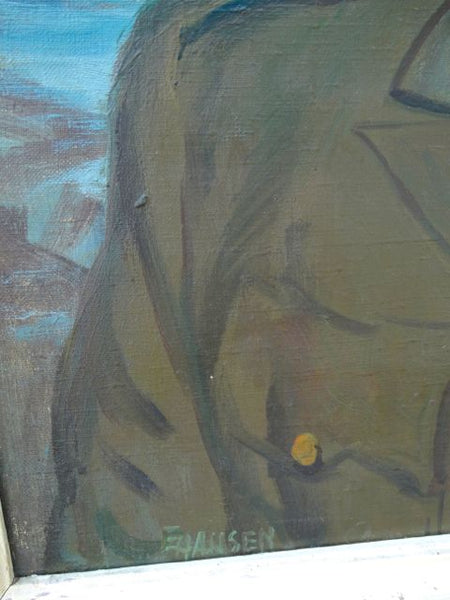 Ejnar Hansen Portrait of General James H. Doolittle (1940s) Oil on Canvas