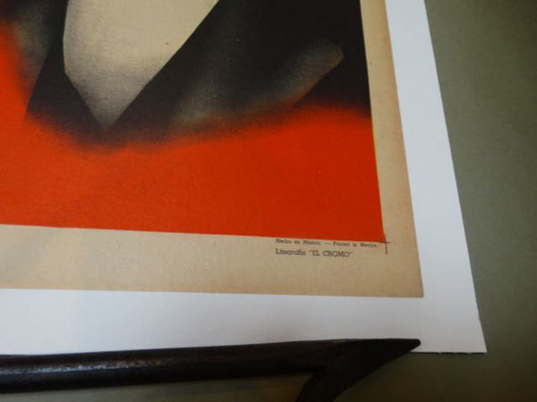 CARLOTA The Mad Empress Original Rare Mexican Movie 1939 Poster