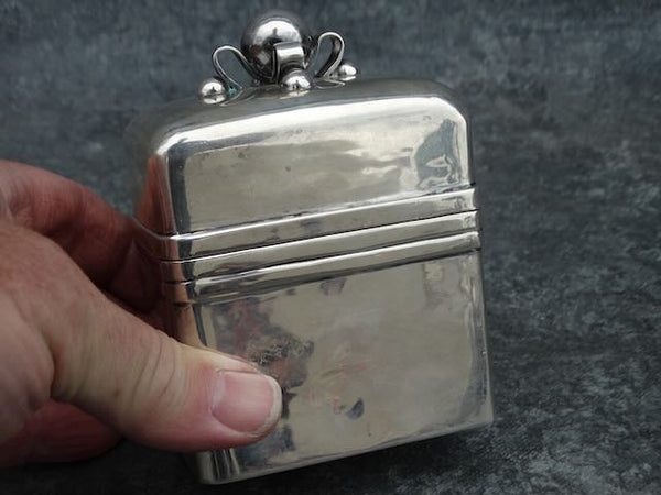 William Spratling Hand chased Sterling Box A2976