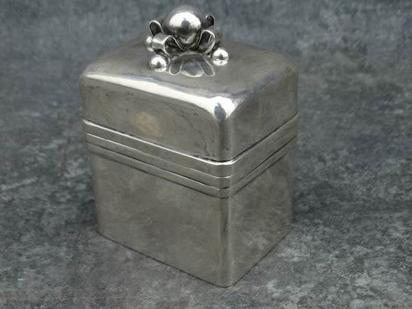 William Spratling Hand chased Sterling Box A2976