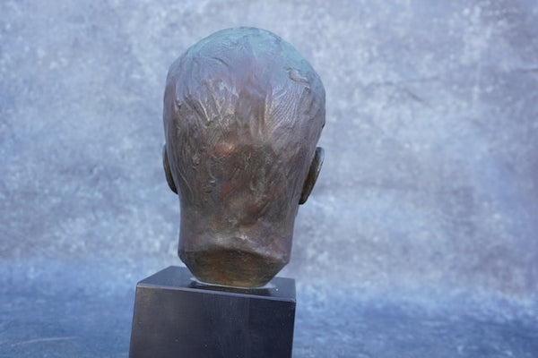 Bronze 1950s Bust of a Man A3005