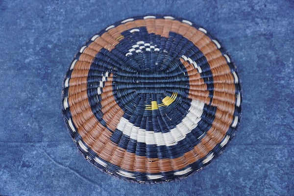 Hopi Figural Thunderbird Plaque-Basket - Rare A3010