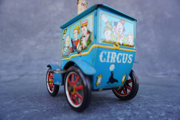 KO Circus Car Windup Toy - Made in Japan A3038